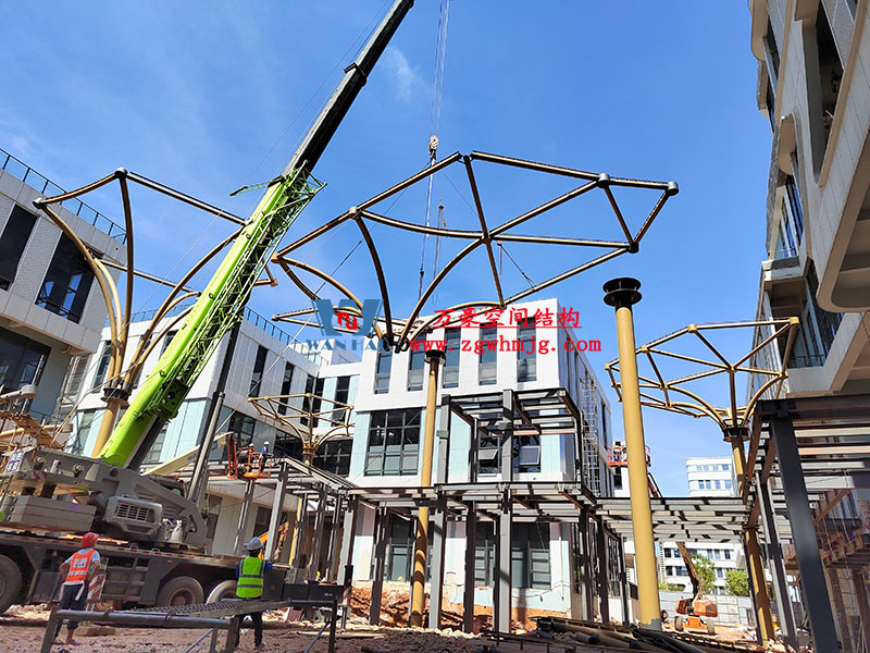 膜结构工程吊装