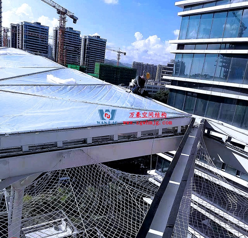 纵使烈日炎炎,脚步从未止歇!海南这个ETFE气枕膜项目施工进度有最新消息 纵使烈日炎炎,脚步从未止歇!海南这个ETFE气枕膜项目施工进度有最新消息