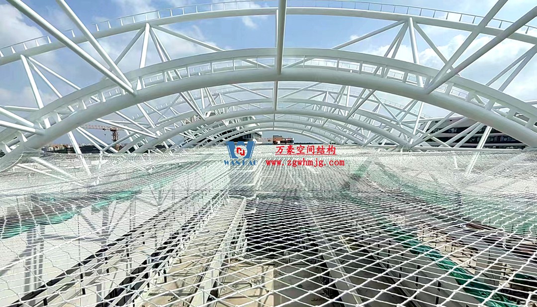 工程进度全速推进,PTFE膜材张拉在即! 工程进度全速推进,PTFE膜材张拉在即!