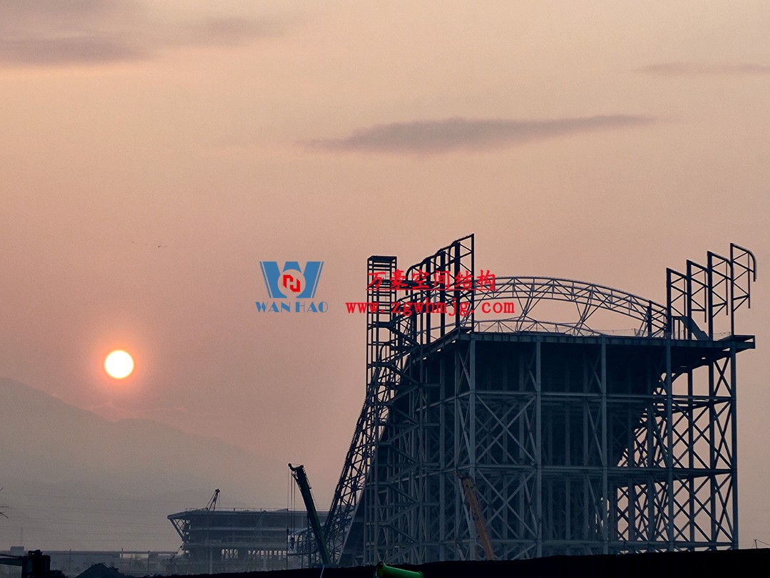 驭风逐沙,织就赛道美学——比亚迪绍兴嵊州赛车场干拔沙坡观景平台钢膜结构 驭风逐沙,织就赛道美学——比亚迪绍兴嵊州赛车场干拔沙坡观景平台钢膜结构