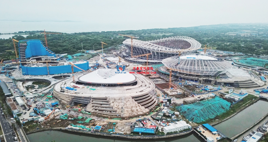 紧跟“苏超热浪”，火热施工中，一只白鹭即将振翅高飞！