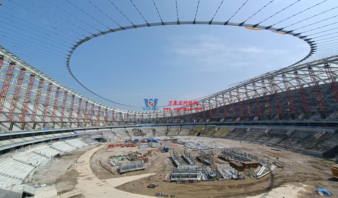 紧跟“苏超热浪”，火热施工中，一只白鹭即将振翅高飞！