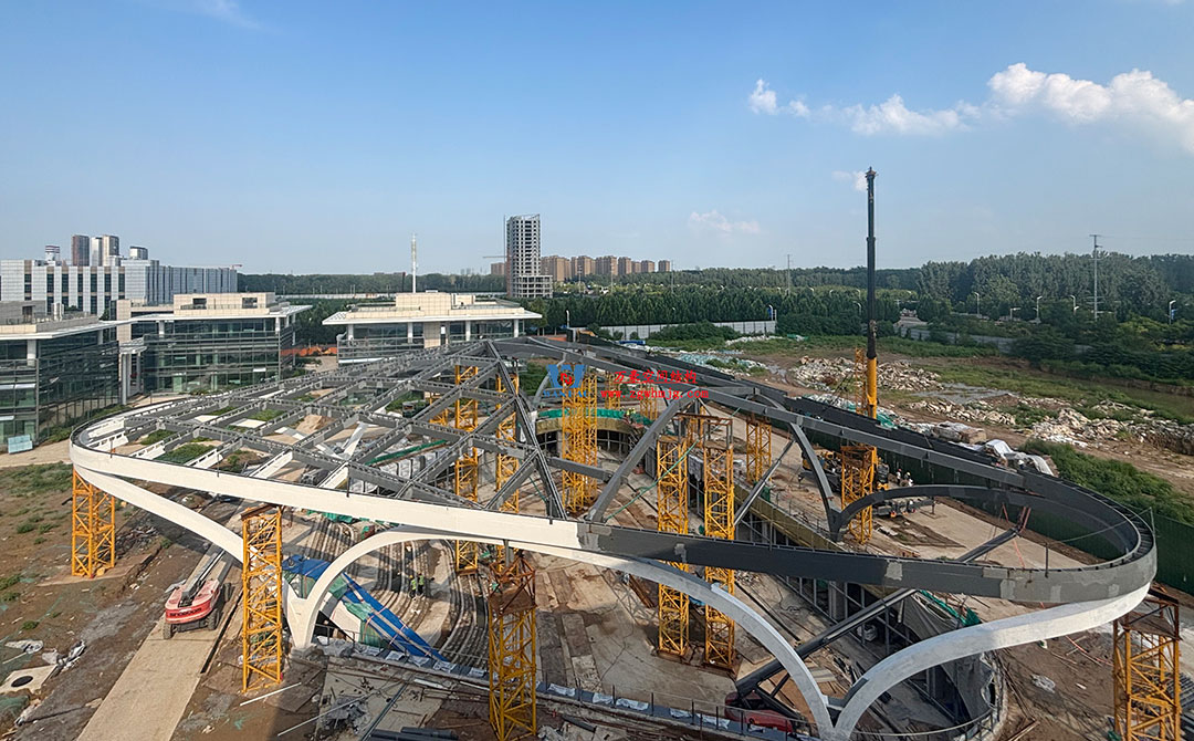 ETFE气枕膜与双曲面空间网壳结构结合是什么样？一起来一睹真容