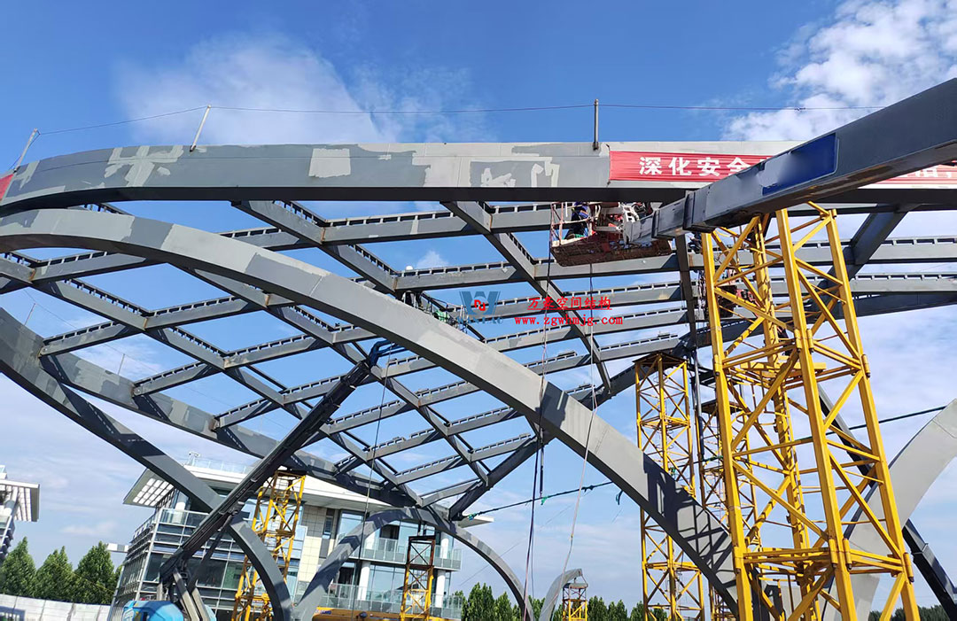 ETFE气枕膜与双曲面空间网壳结构结合是什么样？一起来一睹真容