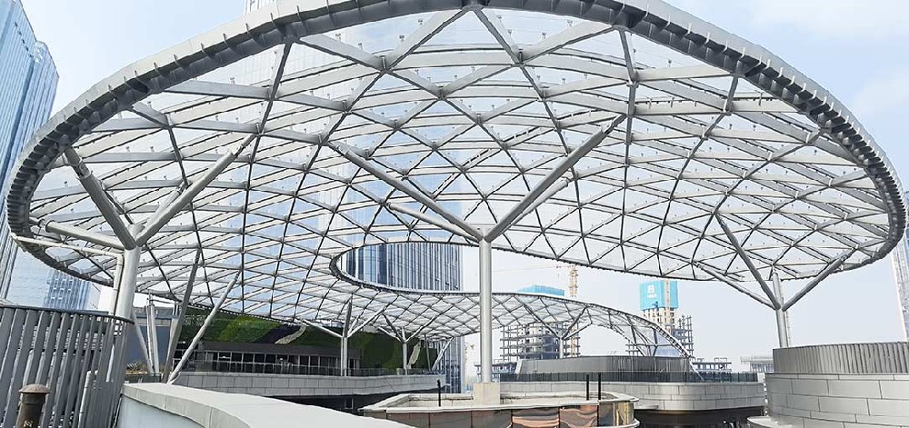 ETFE膜结构如何重塑商业天幕新美学？