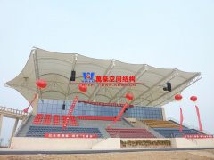 膜结构看台厂家万豪带你了解体育看台张拉膜结构的真实面目