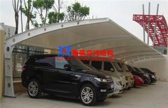 膜结构私家车车棚安装过程中需要注意的几个关键点