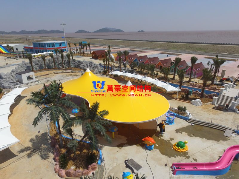 阿拉的海水上乐园膜结构