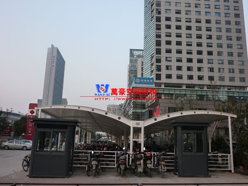 T字型膜结构车棚