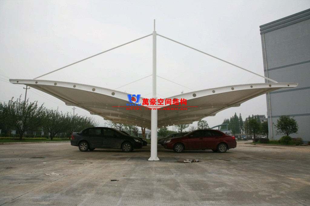 T字型膜结构车棚