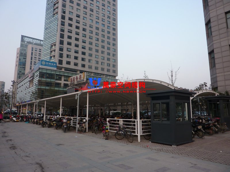 膜结构车棚好处