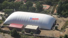 充气膜结构煤棚安全吗？充气膜煤棚会爆炸吗？