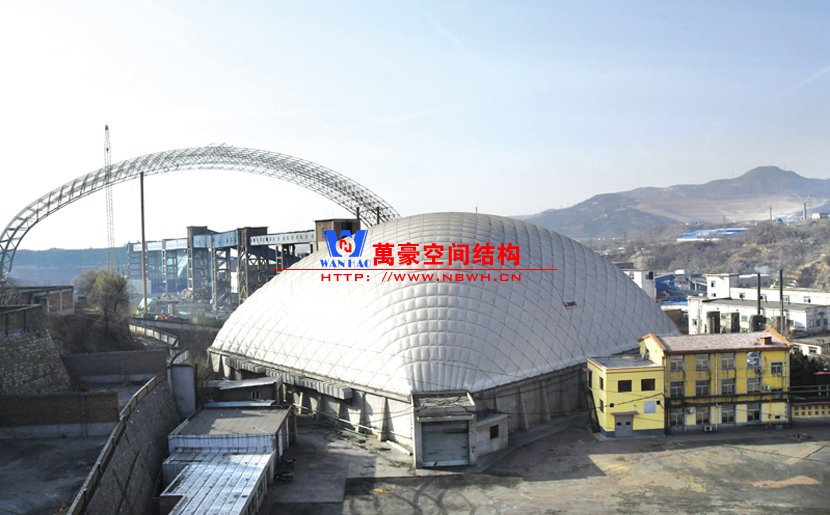 膜结构煤棚