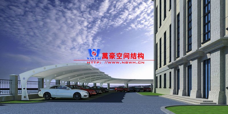 膜结构车棚