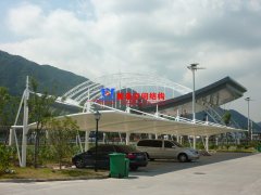 膜结构车棚适用性特征及特点优势介绍