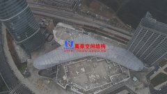 亚洲最大天幕——遵义高铁新城膜结构天幕