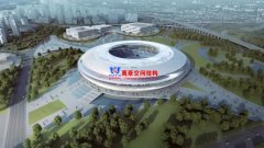 成都大运会主场馆进入钢结构施工，“飞碟”造型显雏形