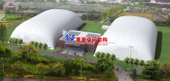 PTFE全进口膜结构篮球场馆—专业定制大型膜结构体育场馆