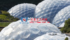 世界最大ETFE膜结构温室--英国伊甸园项目