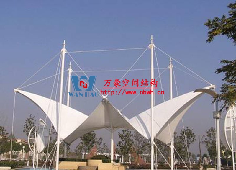 膜结构遮阳棚