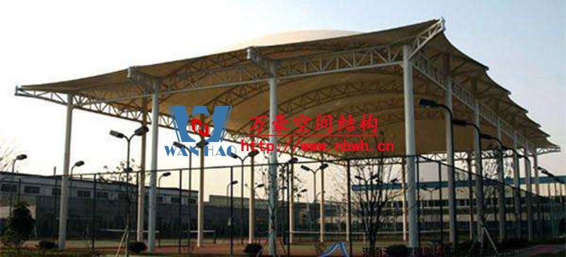 膜结构遮阳棚