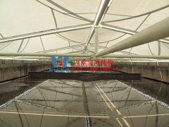 污水池加盖用什么材料好？为什么污水池膜结构加盖如此受欢迎？