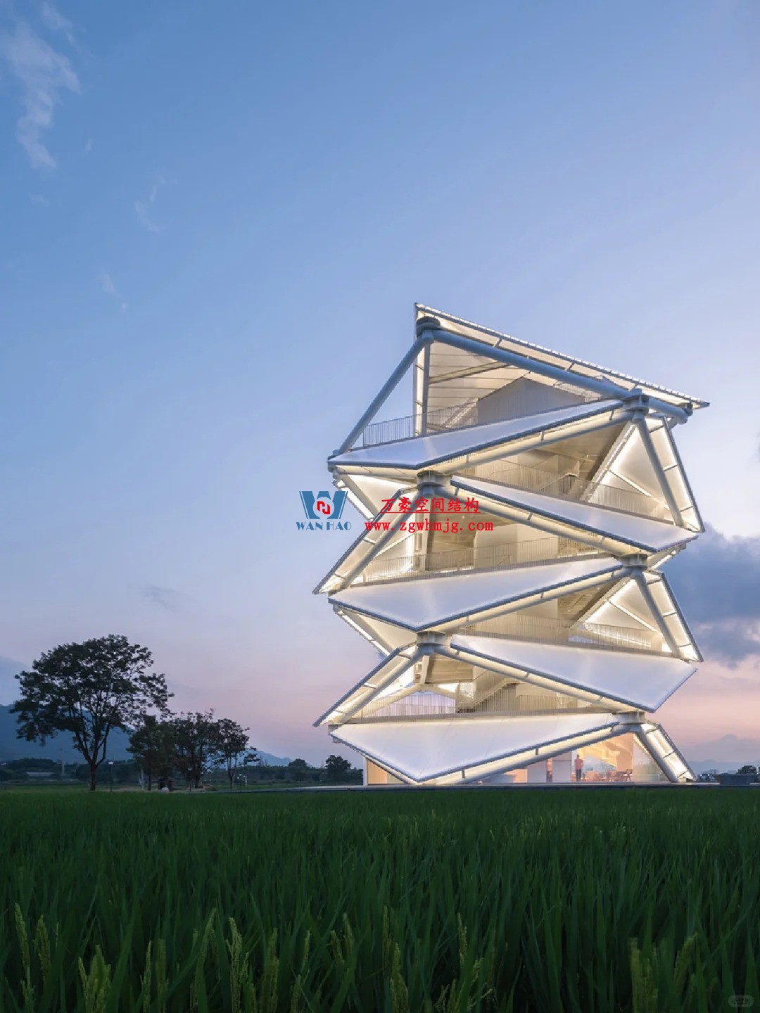 创意与艺术美感兼具的钢膜结构建筑 创意与艺术美感兼具的钢膜结构建筑