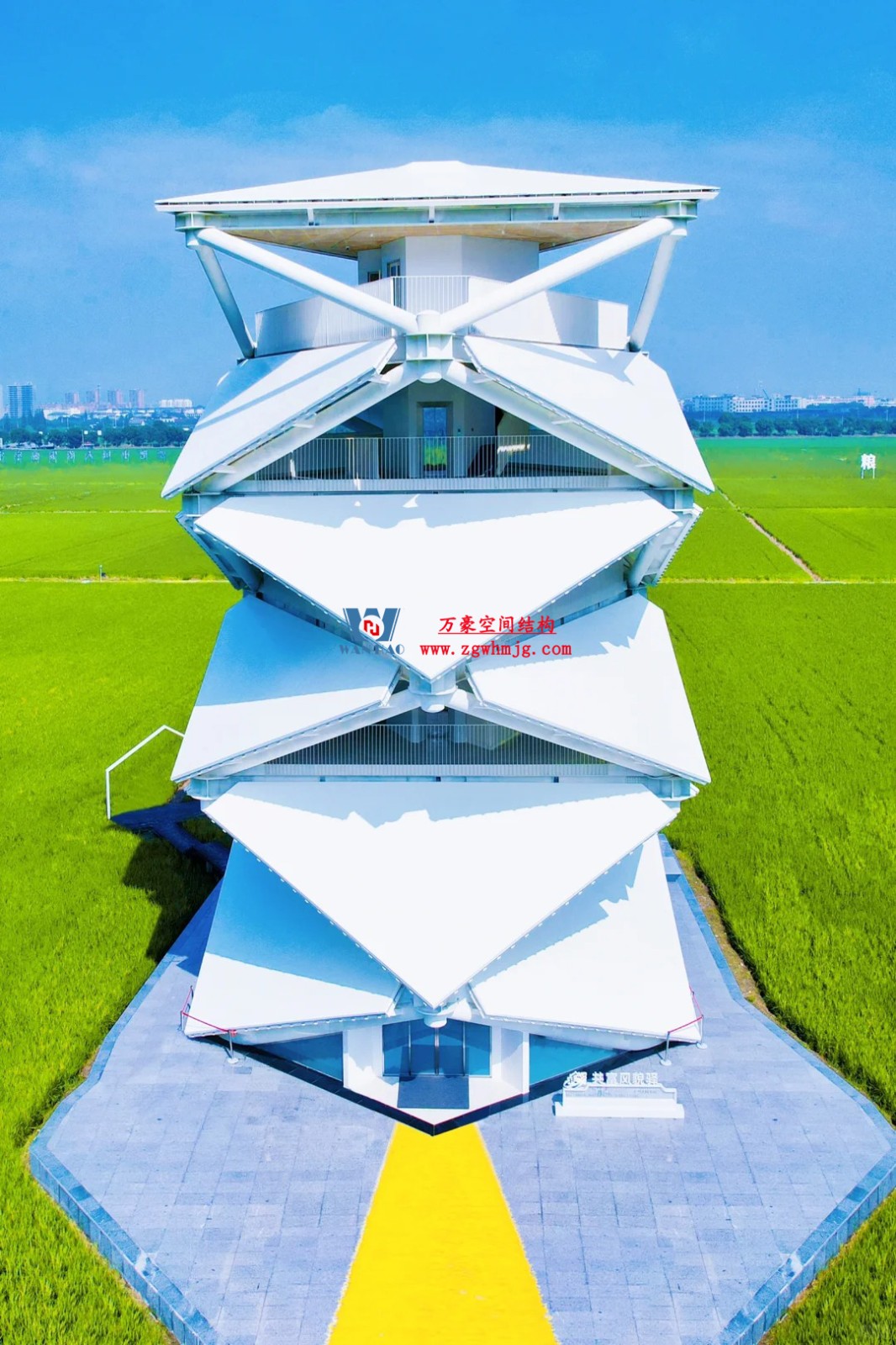 创意与艺术美感兼具的钢膜结构建筑 创意与艺术美感兼具的钢膜结构建筑