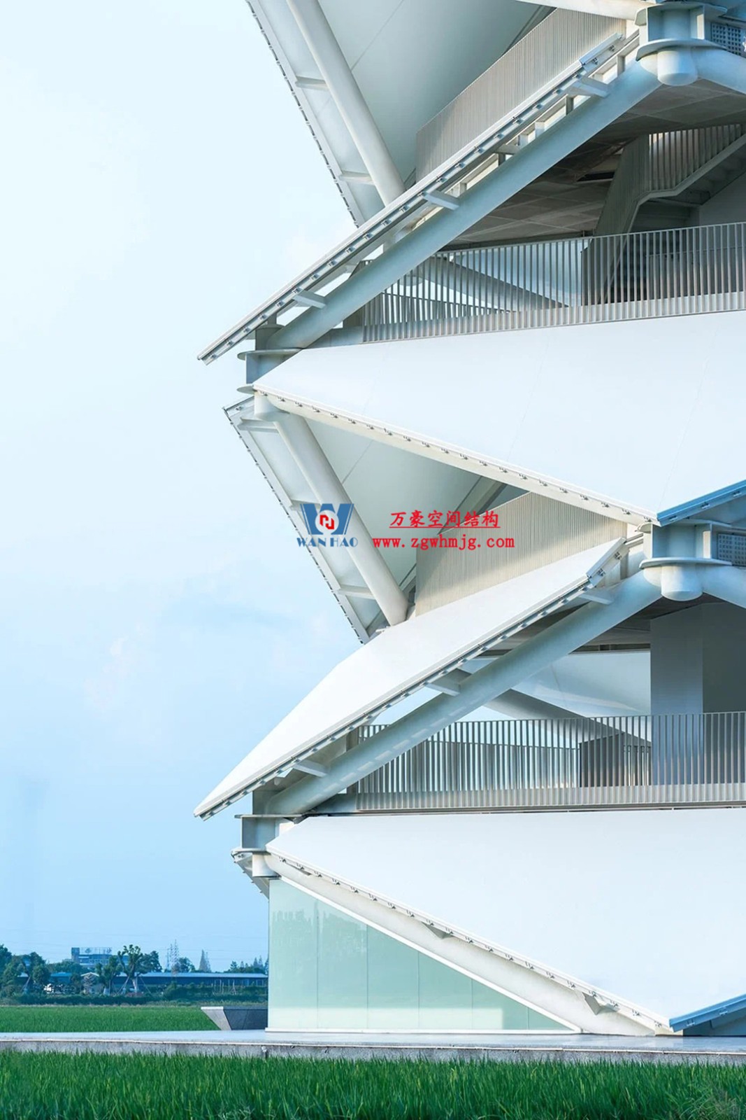 创意与艺术美感兼具的钢膜结构建筑 创意与艺术美感兼具的钢膜结构建筑