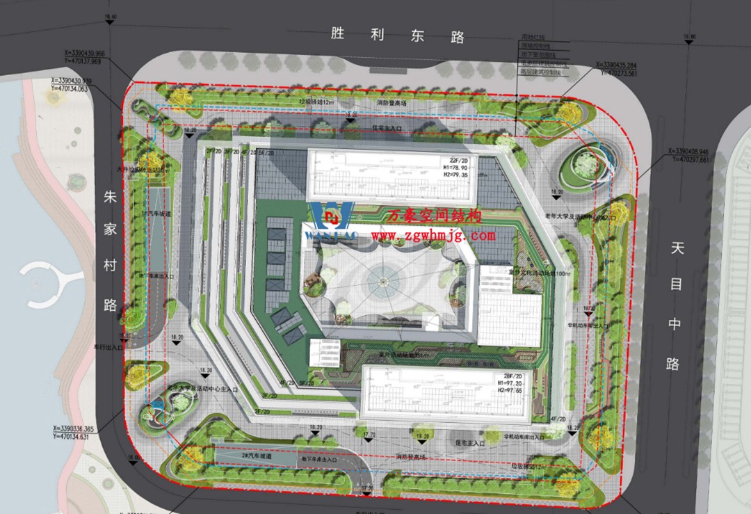 萬豪2024第1标-安吉县昌硕小区地块房产开发项目钢结构天幕工程 萬豪2024第1标-安吉县昌硕小区地块房产开发项目钢结构天幕工程