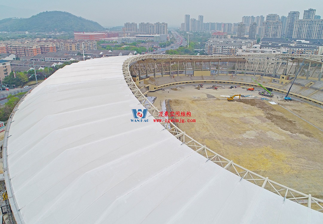 案例赏析|柔曲多变的PTFE膜结构体育场馆 案例赏析|柔曲多变的PTFE膜结构体育场馆