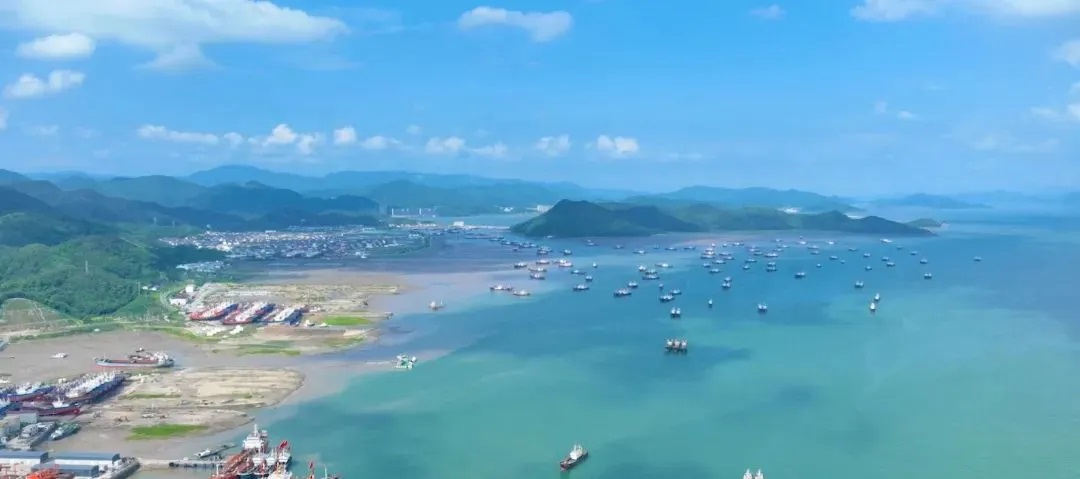 奉化区桐照渔港品质提升项目接近尾声 奉化区桐照渔港品质提升项目接近尾声