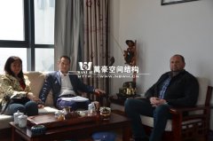 阿塞拜疆客户到我公司考察